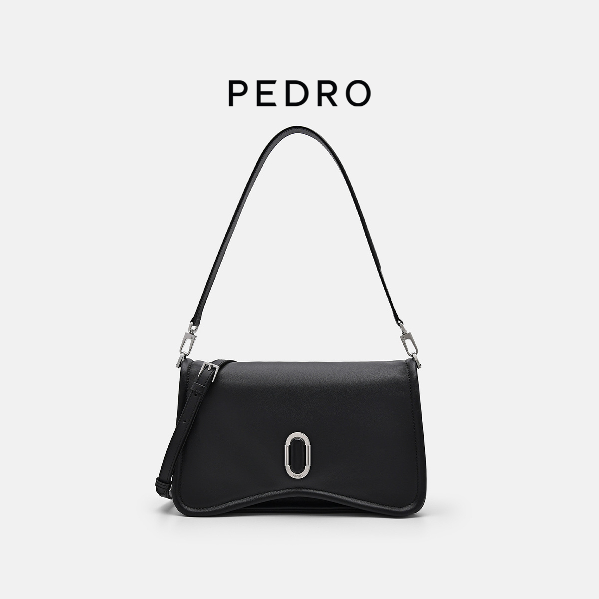 PEDRO牛皮腋下包Studio系列女斜挎单肩包PW2-75210172