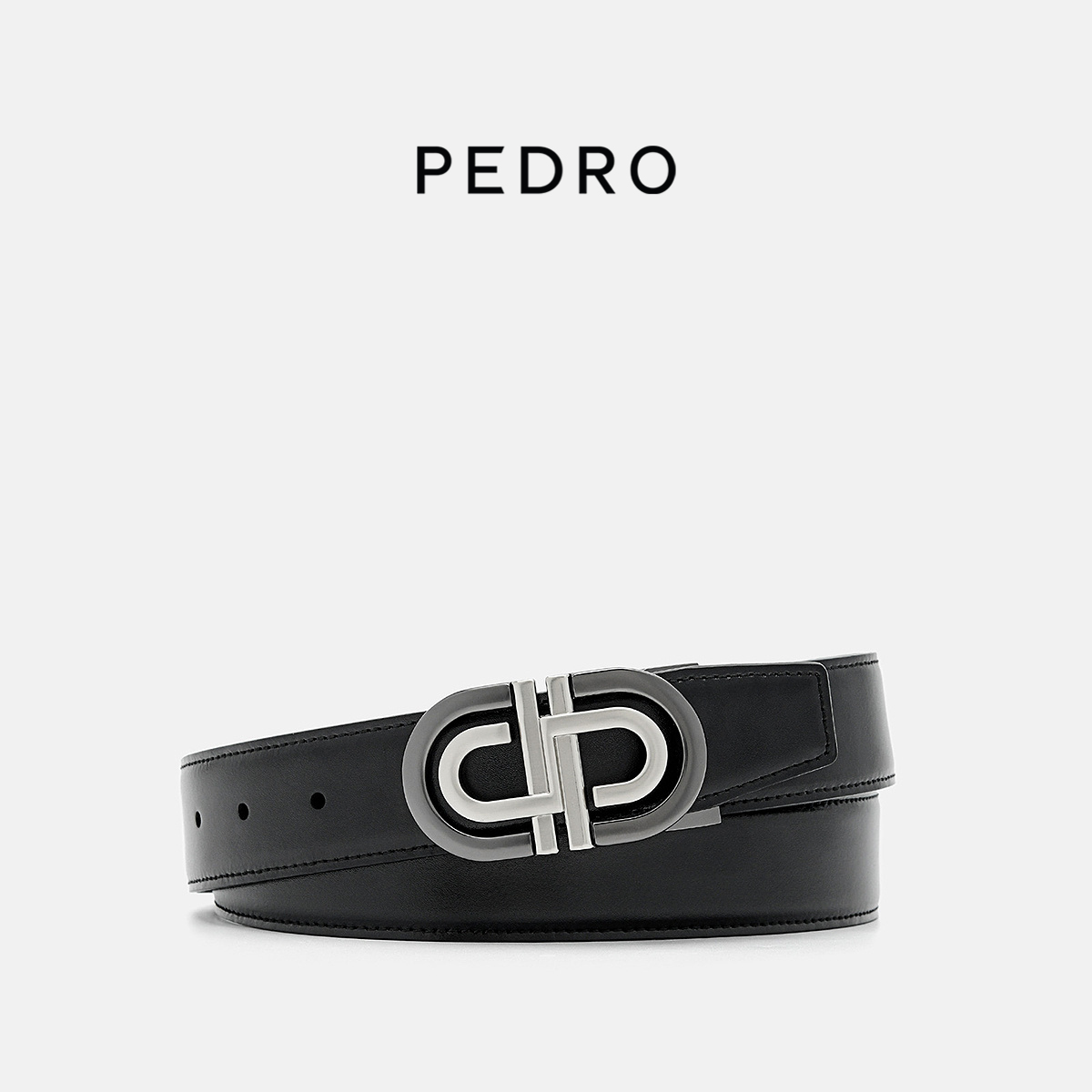 PEDRO男士牛皮腰带ICON系列经典logo腰带25春季新款PM3-15940293