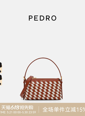 PEDRO编织斜挎包26夏季女包南风岸系列迷你手机包PW4-95210020-1