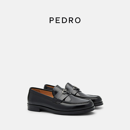 PEDRO牛皮ICON系列男士乐福鞋商务休闲皮鞋PM1-46600180