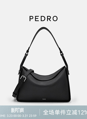 PEDRO牛皮大号DEMI秋千包Unisex大斜挎包PW2-75210180