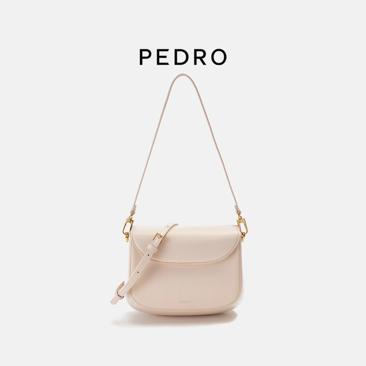 PEDRO马鞍包女士流云系列贝壳包单肩包PW2-75210174