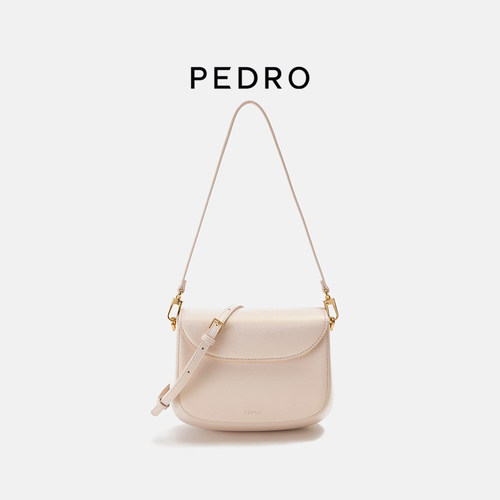 PEDRO马鞍包女士流云系列贝壳包单肩包PW2-75210174