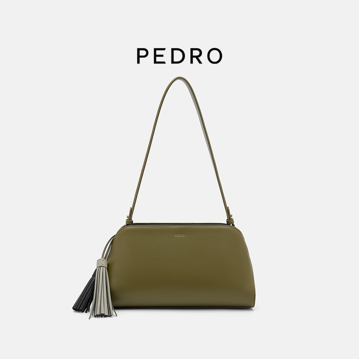 PEDRO单肩包25冬季新款女包奥拉系列流苏坠饰斜挎包PW2-75060133