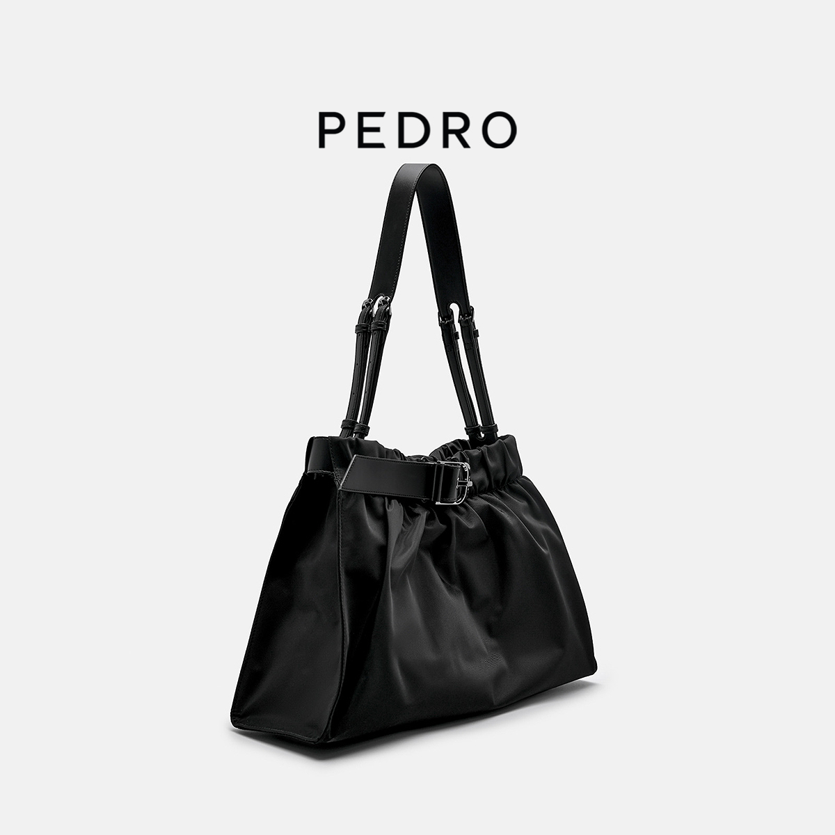 PEDRO大容量褶皱托特包25秋季Unisex尼刻系列旅行包PW2-75060132