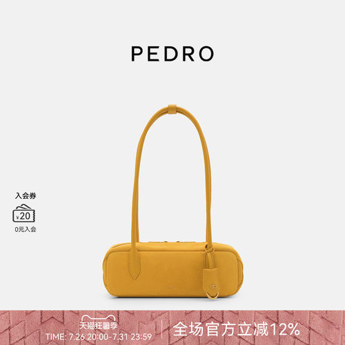 PEDRO长柄保龄球包26夏季女包南风岸系列单肩法棍包PW2-65210014