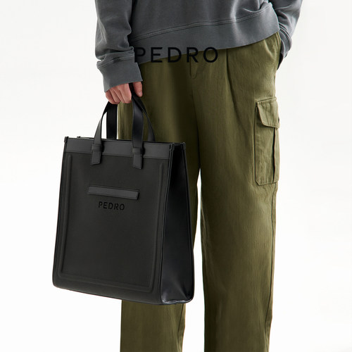 PEDRO男大容量托特包23春季新款