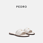 PEDRO圆头拖鞋 65110093 PW1 ICON系列春夏新款 舒适简约平底拖鞋
