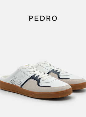 PEDRO男士漫游者系列舒适运动半拖板鞋PM1-76210266