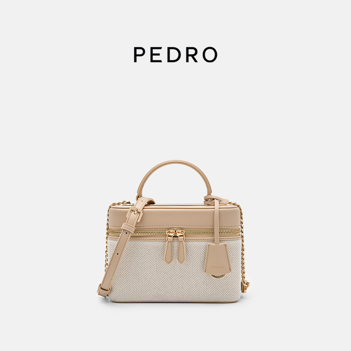 PEDRO方盒斜挎包25夏季新款手提包单肩包女包PW2-76390057-6