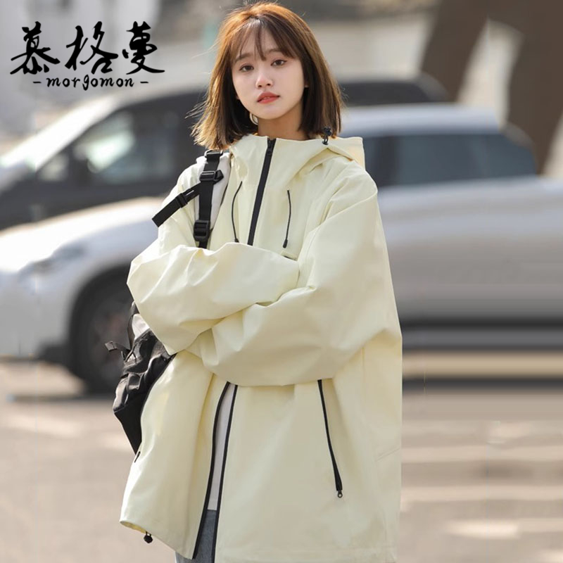 冲锋衣外套女2025新款春秋