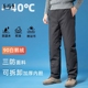 男士 户外防寒休闲裤 高腰直筒保暖羽绒裤 2025鹅绒防风耐磨冬季