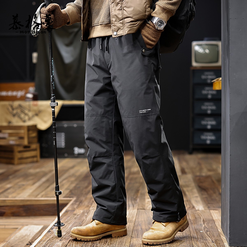 2025新款90白鸭绒冬季保暖羽绒裤