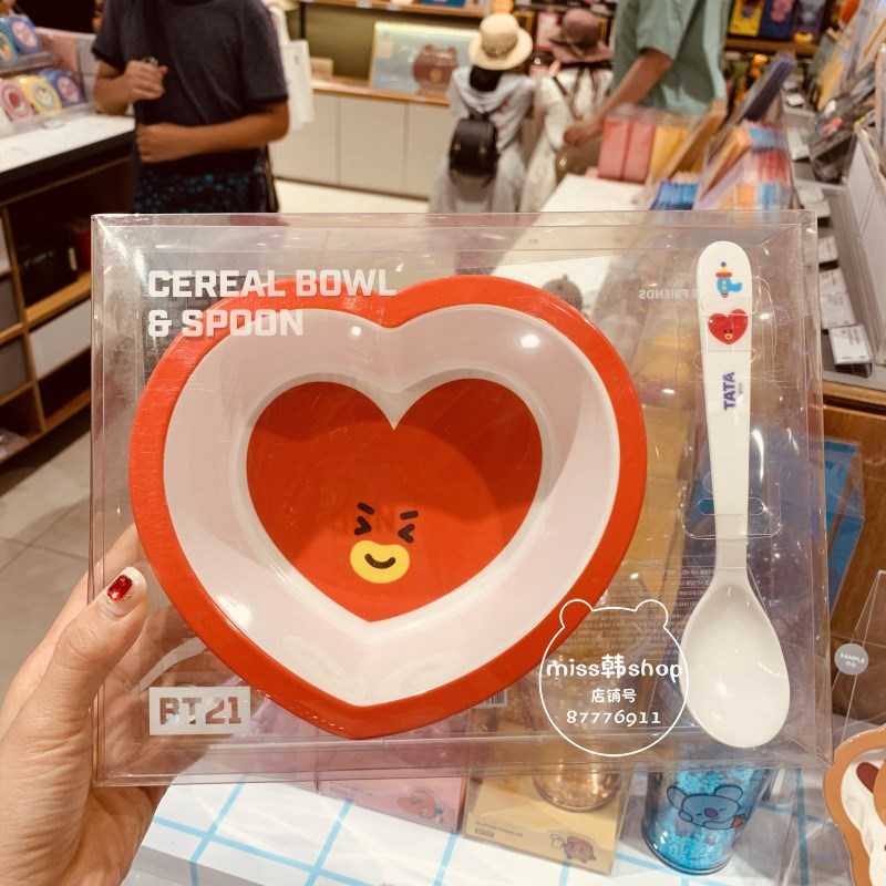 2019新款韩国BTS防弹少年团BT21 密胺碗勺套装零食碗饭碗勺子密胺在类目 餐饮具, 餐具, 碗中 - 来自Buy2taobao.com提供专业的淘宝代购服务