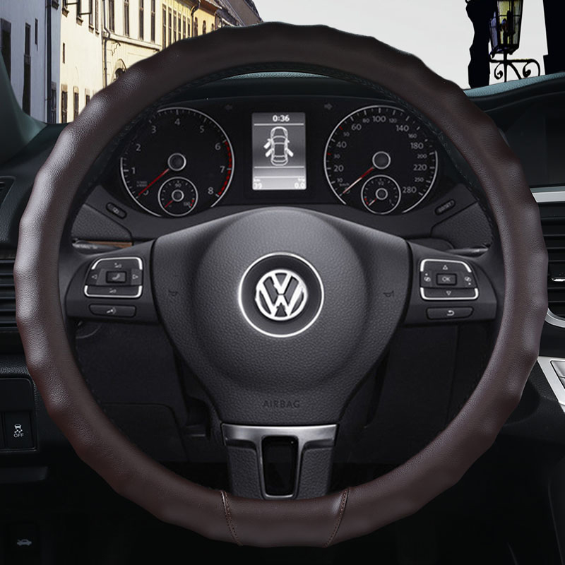 大众新老款朗逸宝来方向盘套皮套