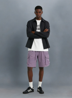 BCFR夏季短裤休闲裤工装裤潮牌时尚休闲百搭五分裤