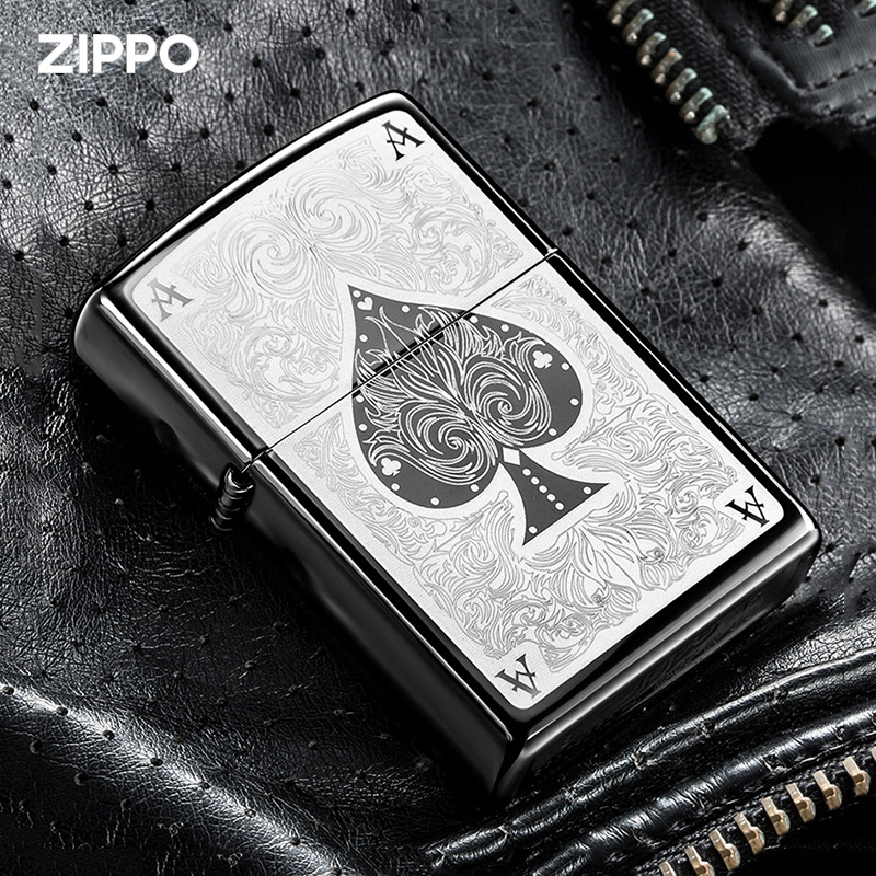 ZIPPO暗花幺点打火机芝宝正品