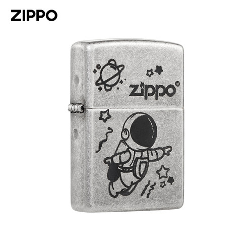 zippo打火机宇航员送礼送男友