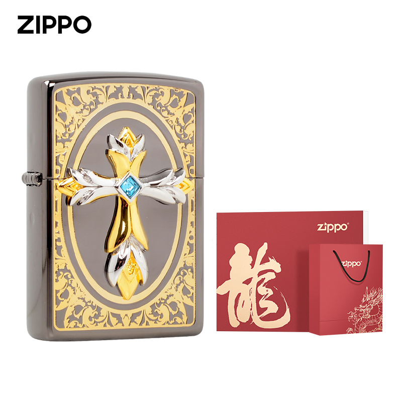 ZIPPO官方旗舰店正品防风煤油打...