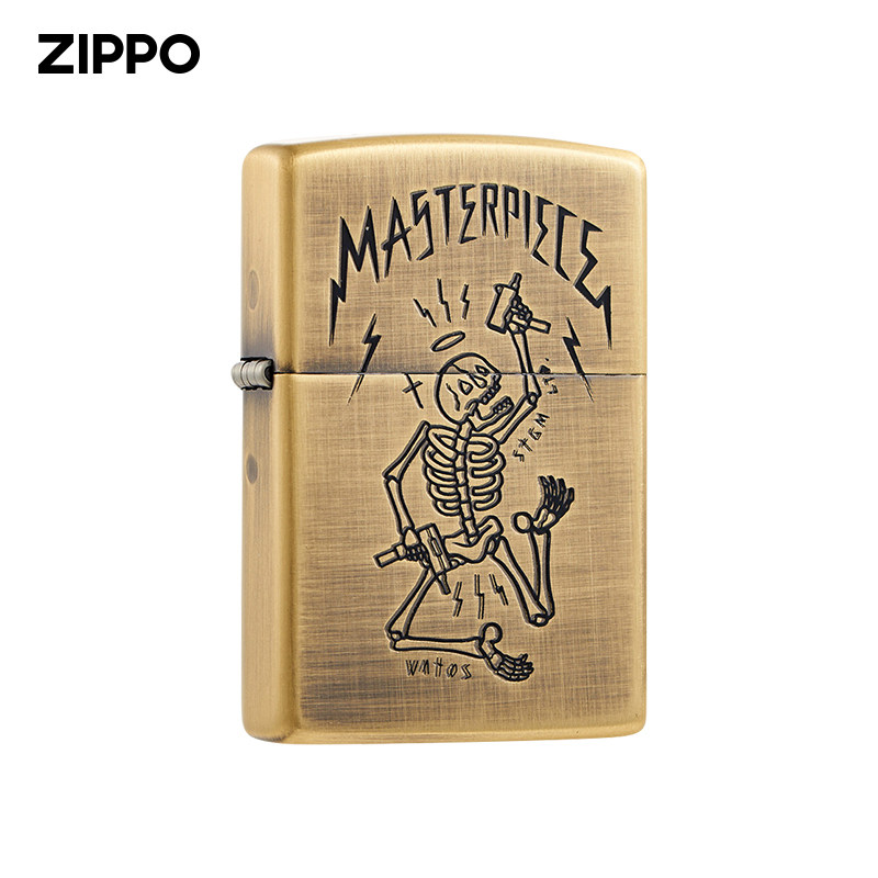 【孤版两只】ZIPPO防风煤油打火机VATOS联名款韩版原装在册送礼