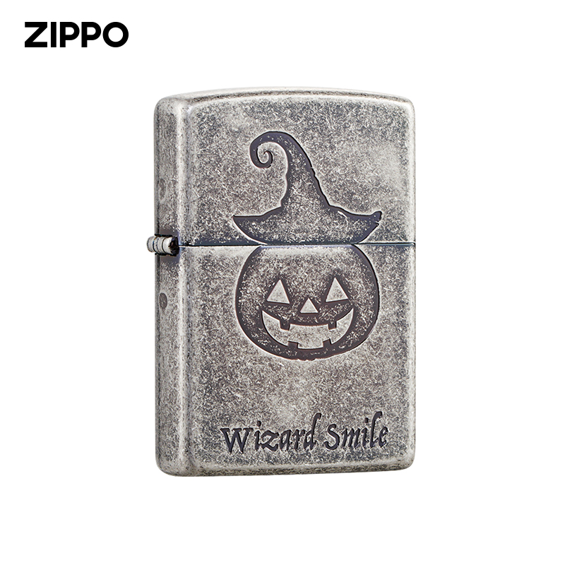 ZIPPO官方旗舰店微笑巫师防风煤油打火机ZBT-3-112a日版原版在册 ZIPPO/瑞士军刀/眼镜 ZIPPO/芝宝 原图主图