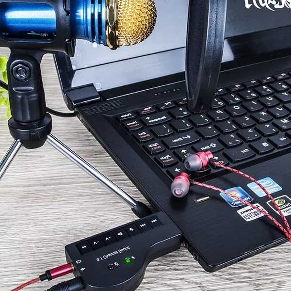 USB 8.1钢琴外置声卡 K歌听歌录歌免驱动台式机笔记本电脑USB声卡
