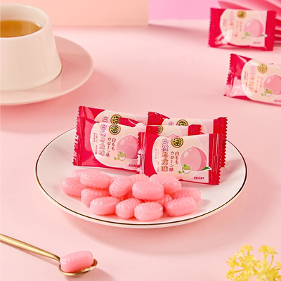 徐福记喜糖大吉大利桔子橡皮糖白桃棉花糖硬糖海盐柠檬糖婚庆喜糖