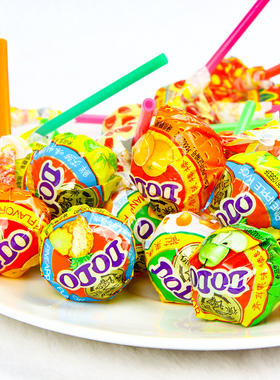 徐福记棒棒糖190g起桶装950g支水果味棒棒糖机休闲零食散装批发