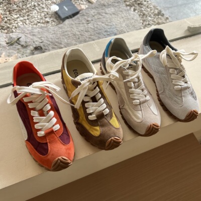 EOS复古真皮德迅鞋防滑百搭