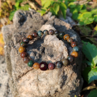 清潭阿拉善玛瑙手链聚福除伪缘