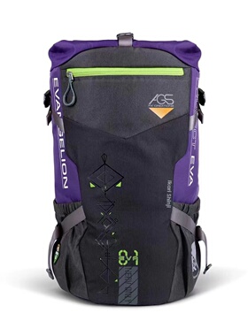 动漫周边初号机EVA联名周边双肩包背包初号机13号机真嗣渚薰机车