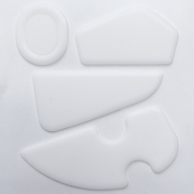 适用罗技master4鼠标脚贴MX anywhere 2 2S 3 3S鼠标替换弧边脚垫