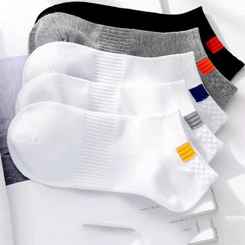 男士夏季薄款透气防臭船袜