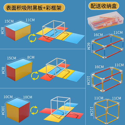 博士荣数学教具正、长方体表面积