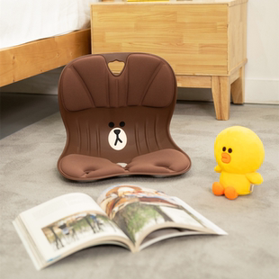 CURBLE韩国正品进口LINE联名花瓣坐垫防驼背矫正坐姿护腰椎