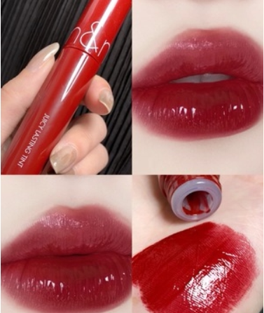 韩国romand果汁唇釉12水润保湿镜面车厘子色奶茶口红哑光透明丝绒