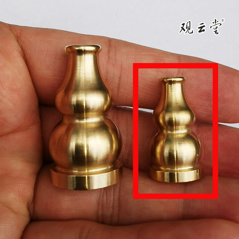 观云堂黄铜小号大号二款葫芦香插图片