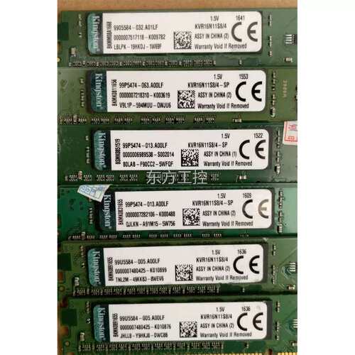 议价金士顿1600ddr34内存条 机拆g机内存 新款绿