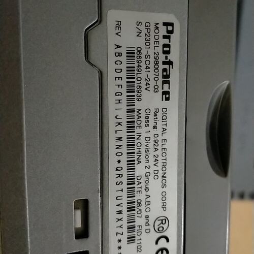 议价Pro-face触摸屏GP301-SC41-4VGP301-SC41-24V