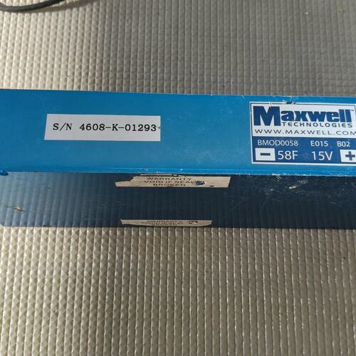 议价Maxwell超级电容器BMOD0058BMOD0058E015B02BMOD0058E015B02