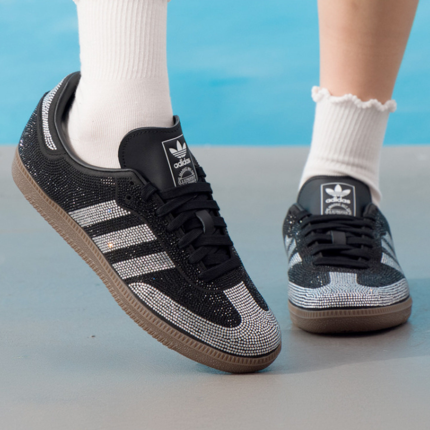 Adidas/阿迪达斯 Samba OG T 女子舒适透气德训鞋低帮板鞋IH9052
