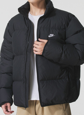 NIKE/耐克男子立领运动休闲夹克外套短款保暖羽绒服IB2976-229