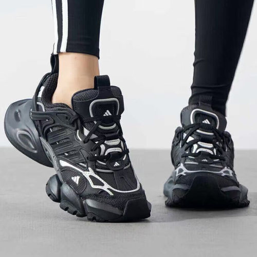 阿迪达斯男女系带运动休闲鞋