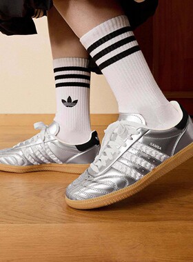 Adidas/阿迪达斯三叶草Samba JP男女舒适时尚百搭运动板鞋HP7105