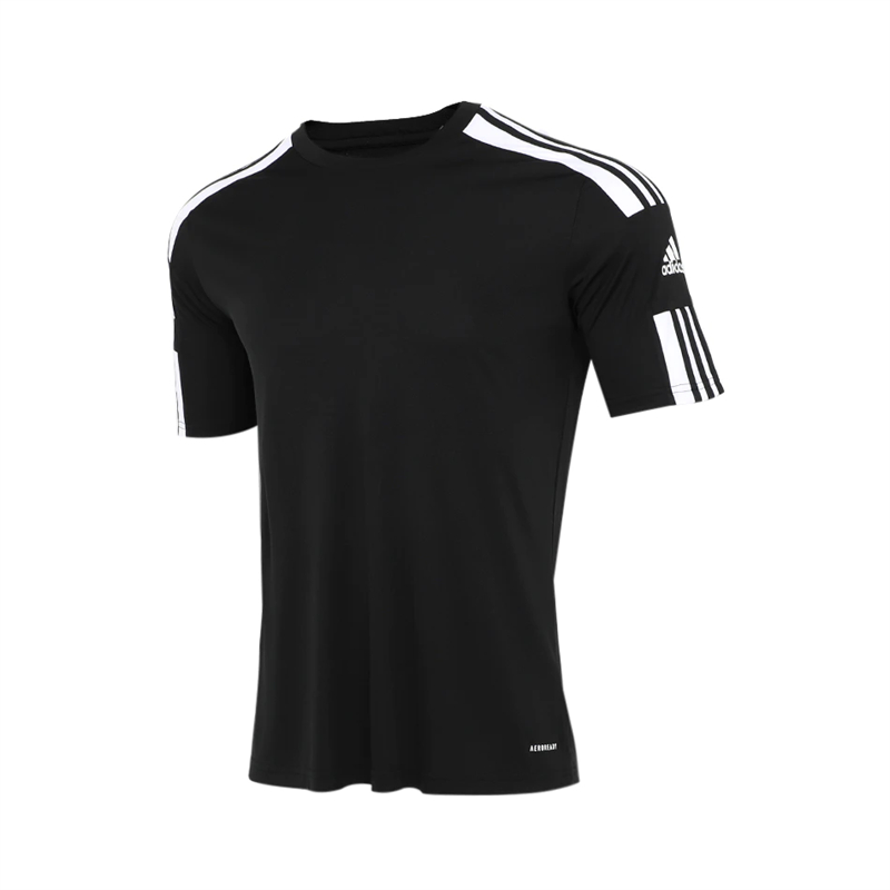 adidas阿迪达斯男子足球运动休闲透气球衣圆领短袖T恤GN5720
