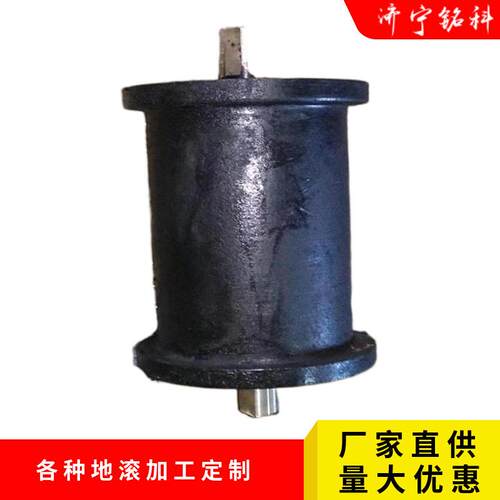 160*300焊接地滚 耐磨耐腐高韧性 矿用托绳轮