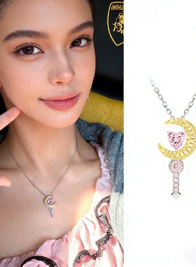 叛逆千金风少女心事魔法棒项链