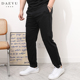 简约韩版 大号潮胖子小脚弹力加肥加大码 男士 DAEVU春新款 休闲长裤