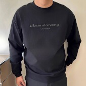 圆领长袖 DAEVU大码 T恤 打底衫 潮胖子加肥加大男款 男装 简约重磅廓版