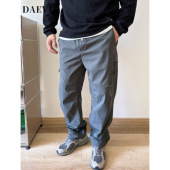 男装 侧兜工装 秋新款 DAEVU大码 宽松阔腿休闲裤 胖子加肥加大男士 裤